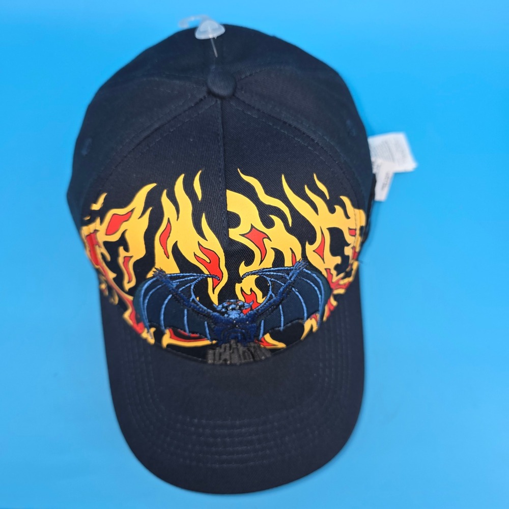Disney Fantasia 85 Years Chernabog Flame Baseball Cap NWT - Picture 6 of 8